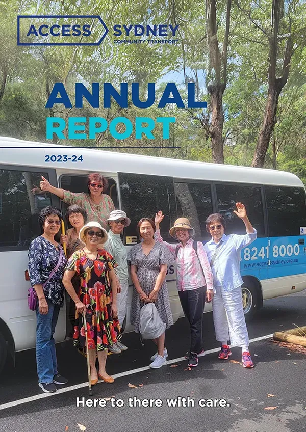 Access Sydney 2024 Annual Report Cover
