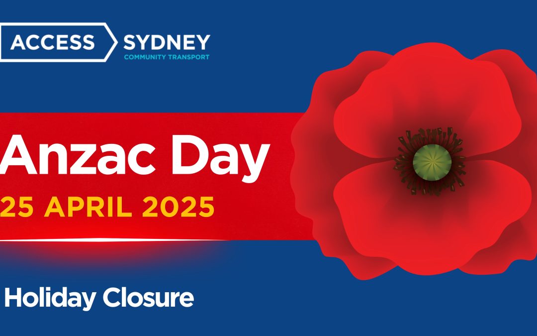 Holiday Closure – Anzac Day 2025