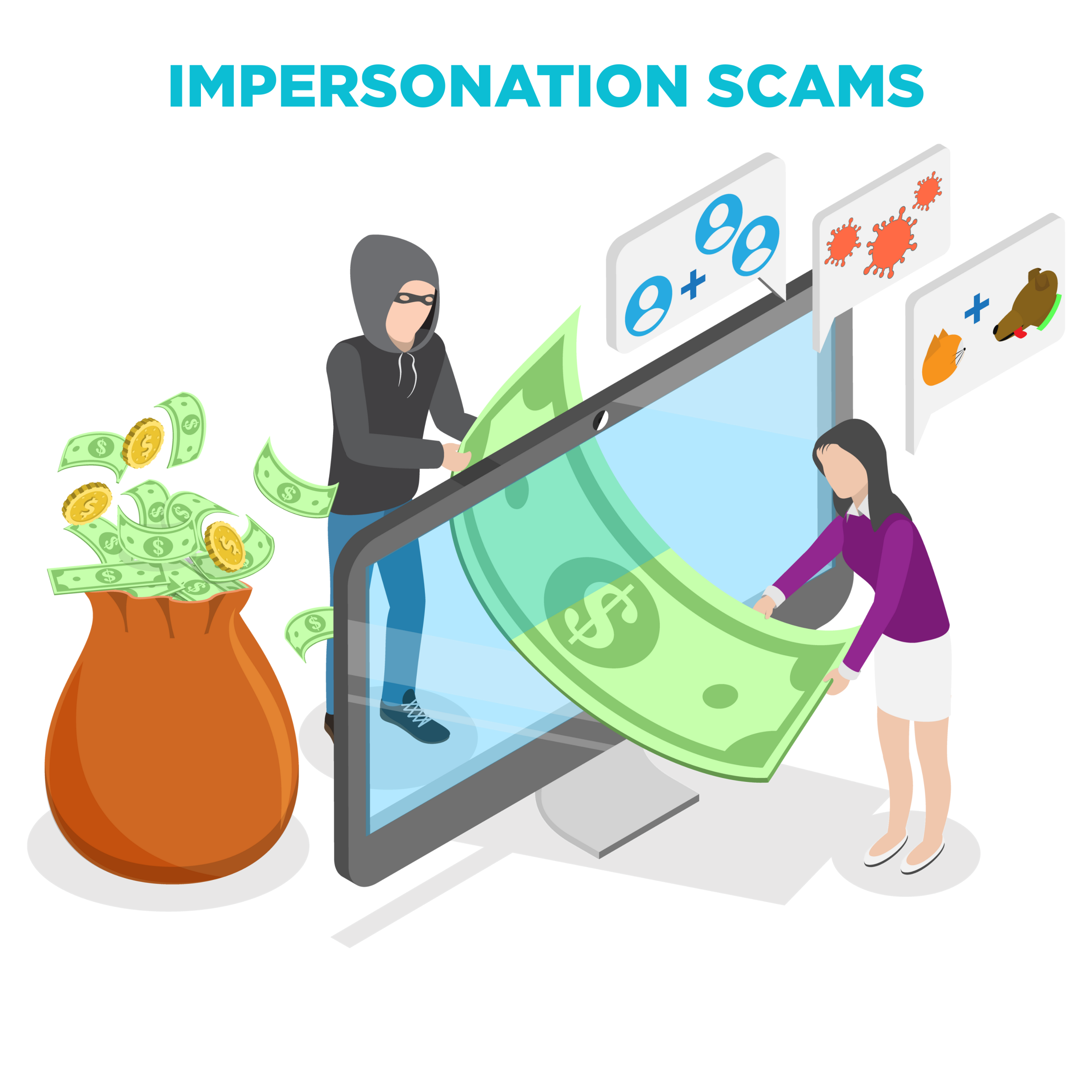 Impersonation scams