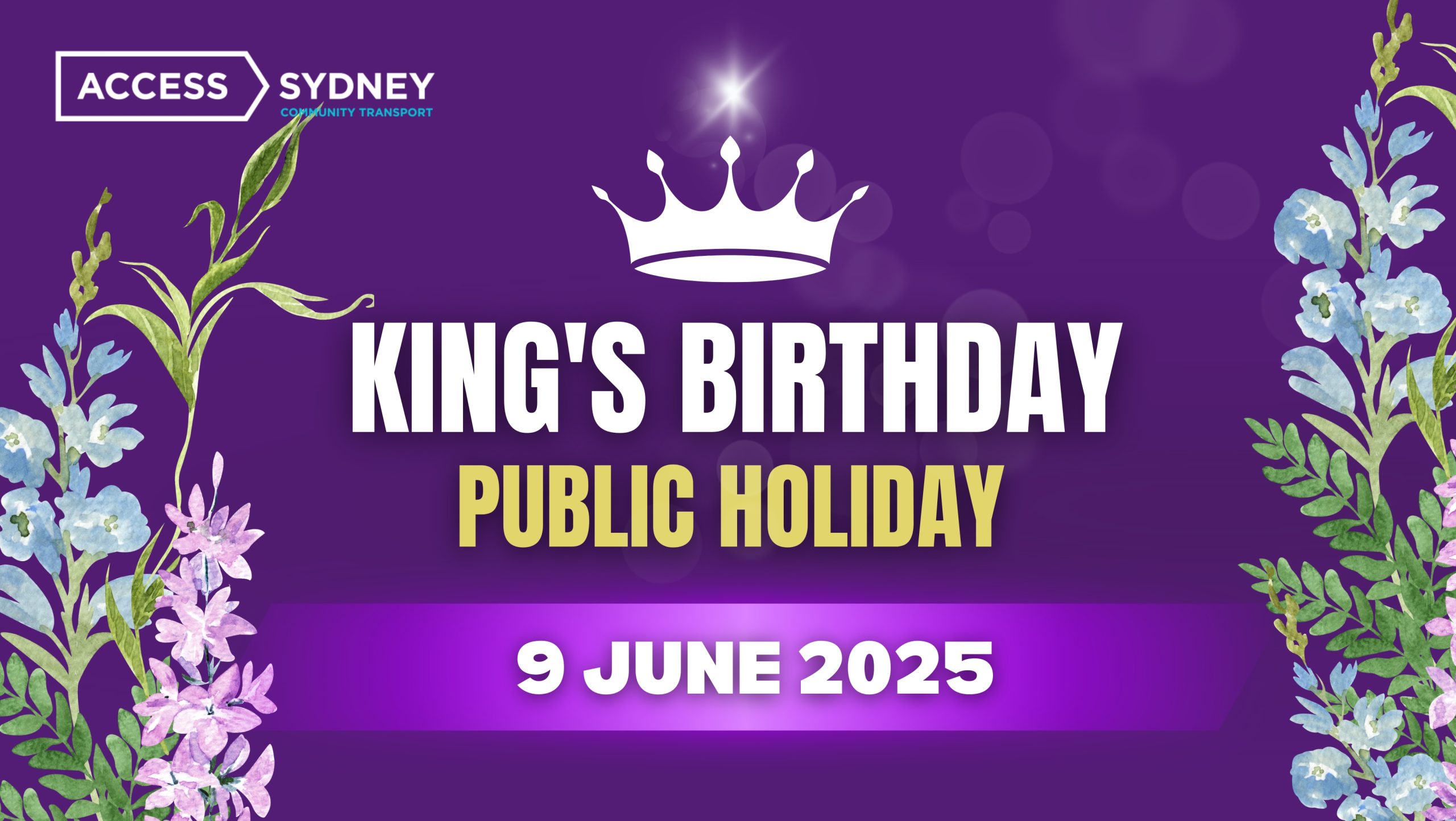King's birthday Holiday Closure cover