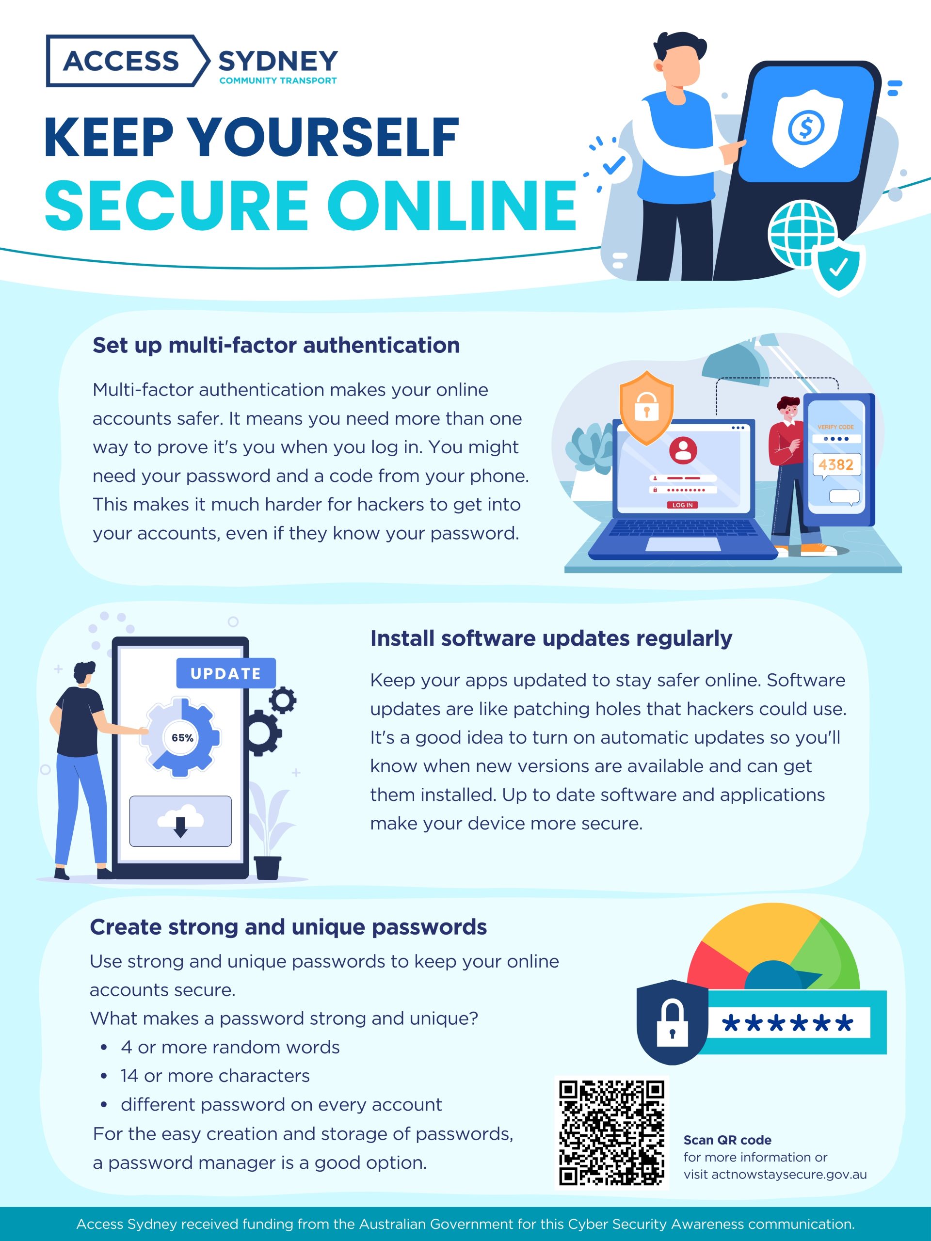 Keep Yourself Secure Online - Access Sydney