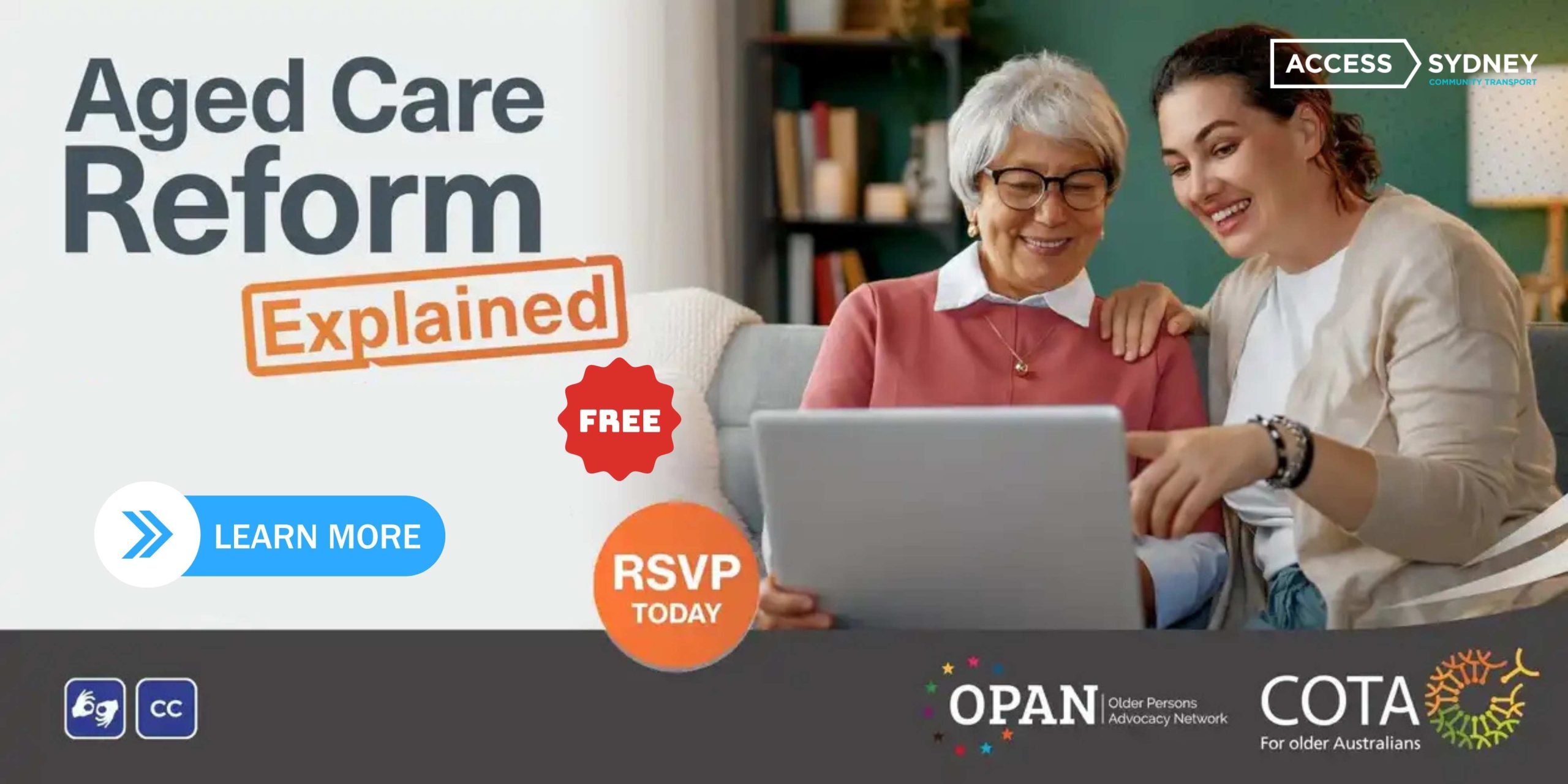 Aged Care Reforms Explained Sessions