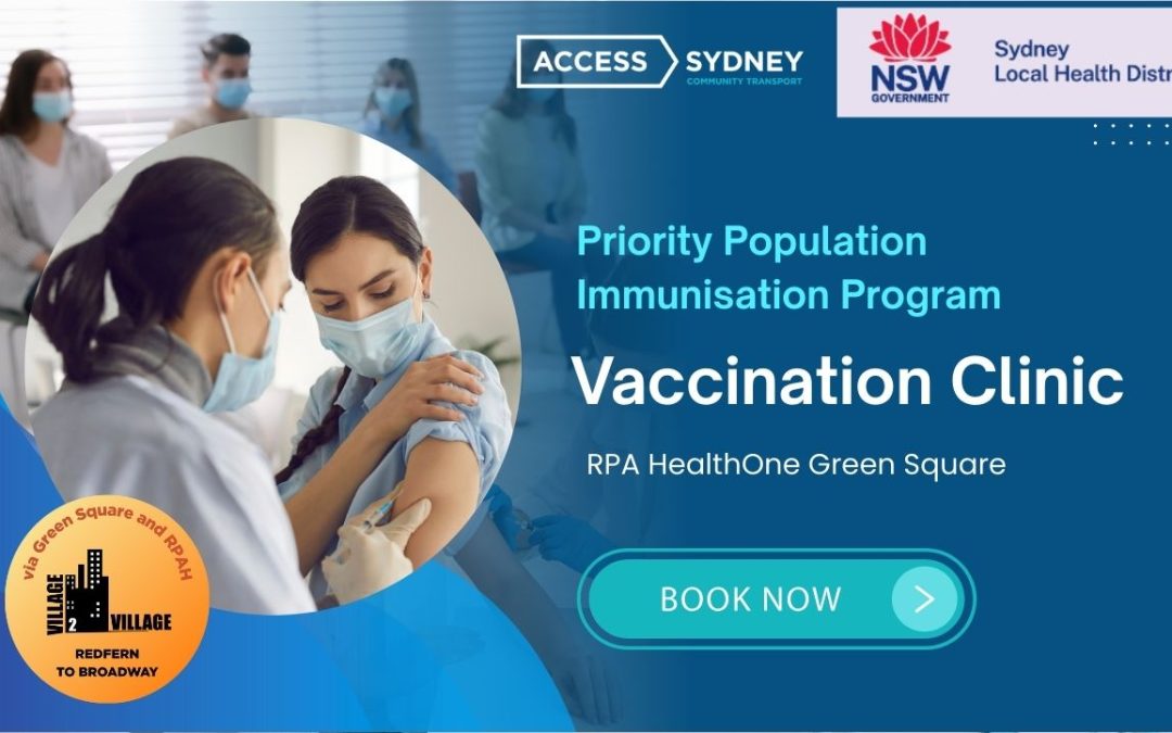 💉Vaccination consultation and services available – RPA HealthOne Green Square