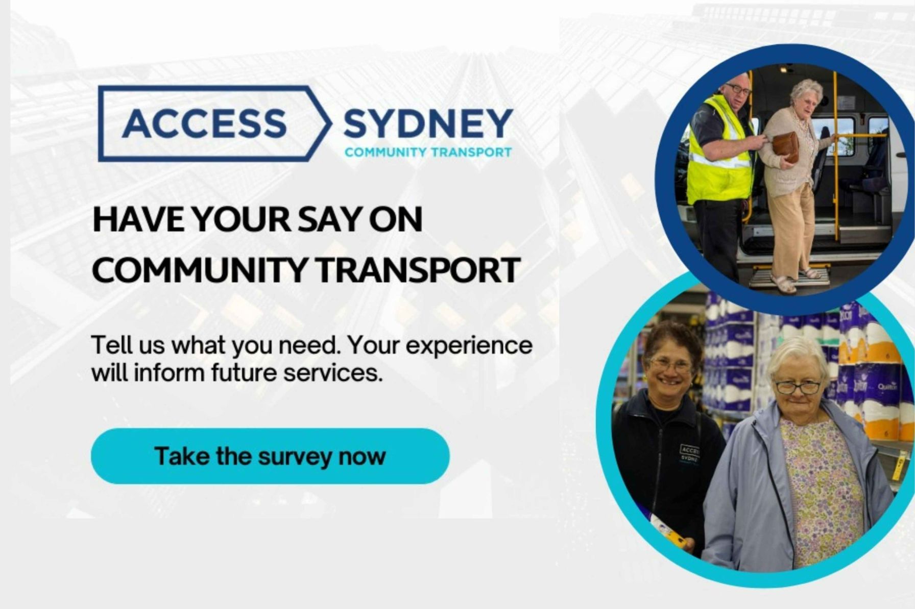 Have your say on community transport