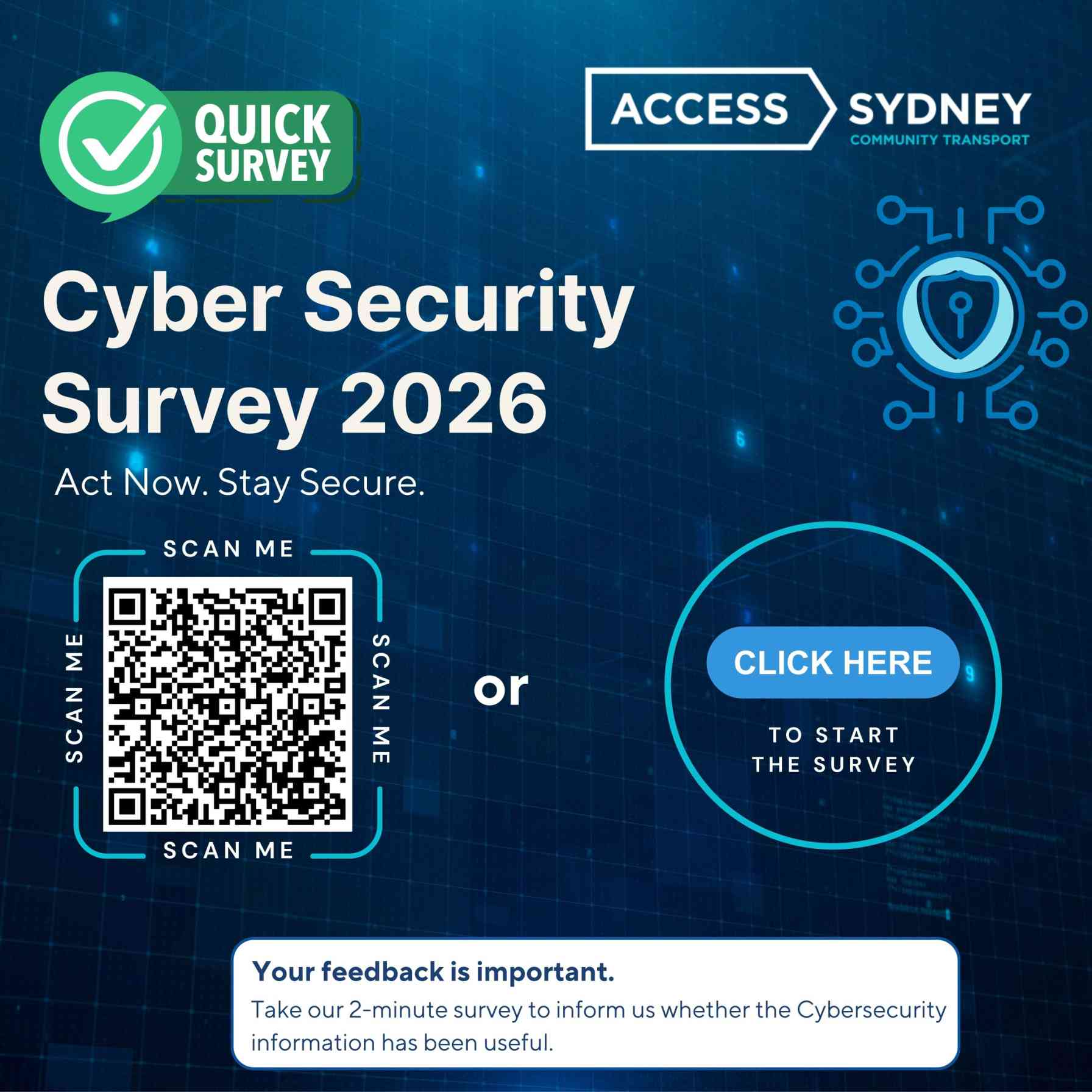 Cyber Security Survey 2026 QR